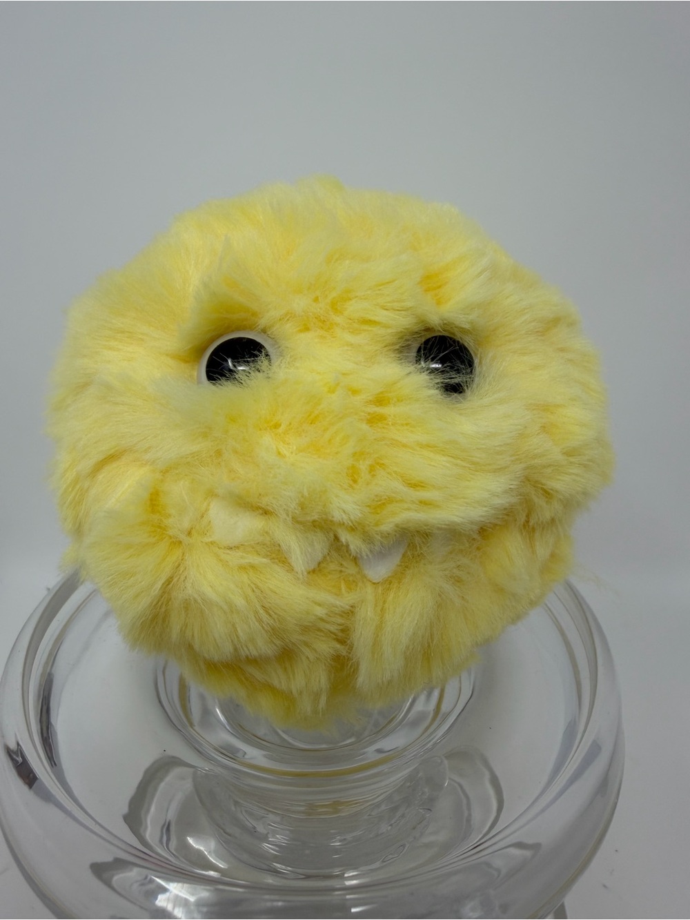 FLUFFY SUNSHINE YELLOW INSTINCTOY Popmart FLYING EROSION MONSTER Plush Pendant